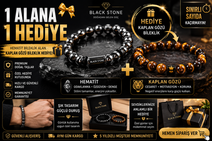 🎁 Tek bileklik fiyatına 2 premium bileklik!
